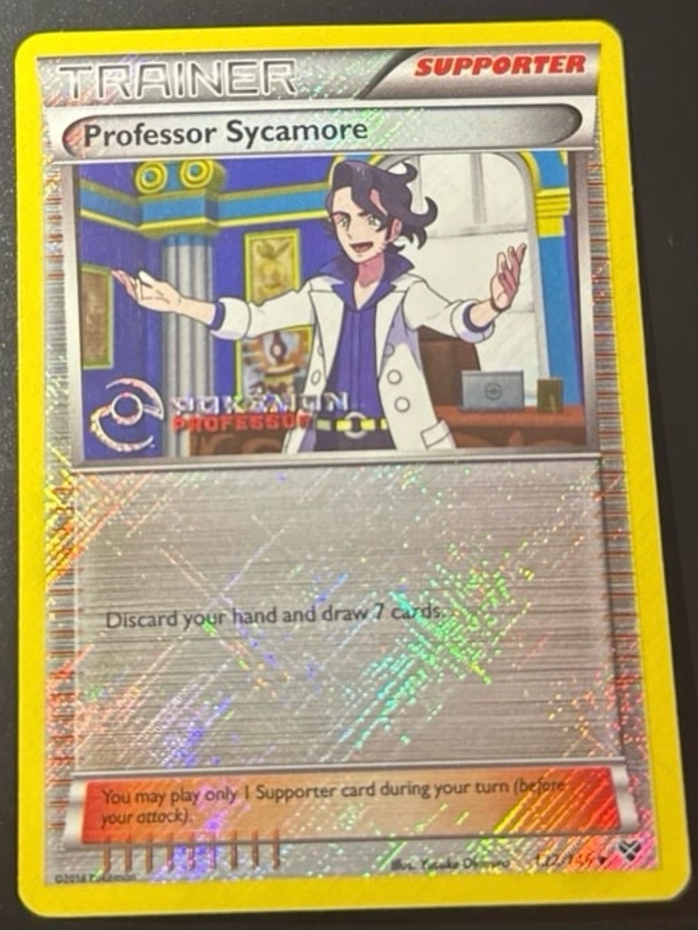 Professor Sycamore 122/146 Professor program Promo 2014 released Reverse Holo